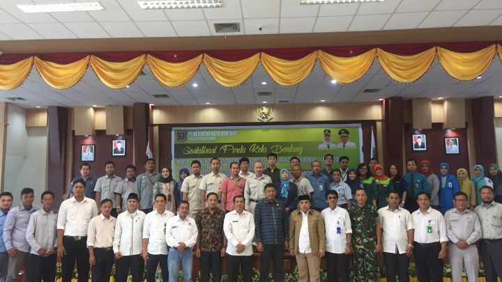 Sosialisasi Perda nomor 10 Tahun 2018 tentang perubahan atas Perda nomor 1 Tahun 2009 oleh Disnaker Bontang